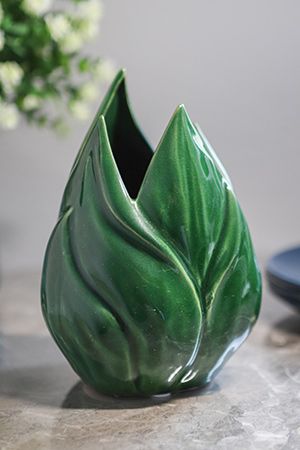 Дизайнерская керамическая ваза НУОВА ВИТА, малая, 19 см, EDG