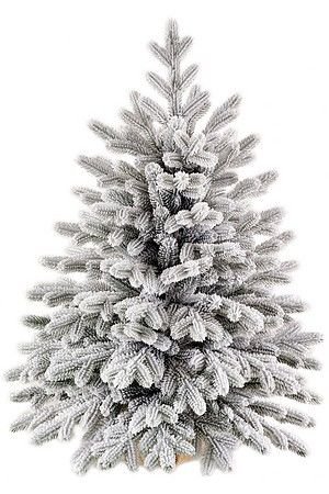 Настольная елка в мешочке Версальская заснеженная 90 см, ЛИТАЯ 100%, Max CHRISTMAS