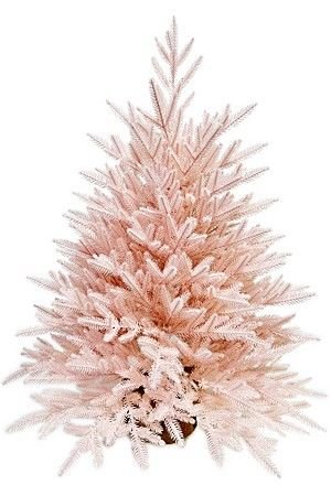 Настольная елка в мешочке Розовая 90 см, ЛИТАЯ 100%, Max CHRISTMAS