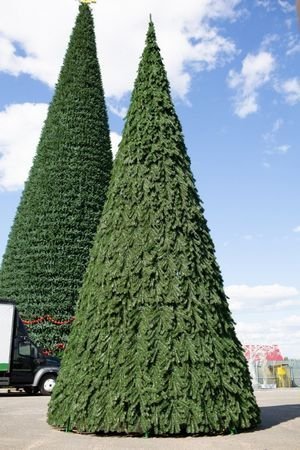 Уличная елка Русская 4 м каркасная, ПВХ, GREEN TREES