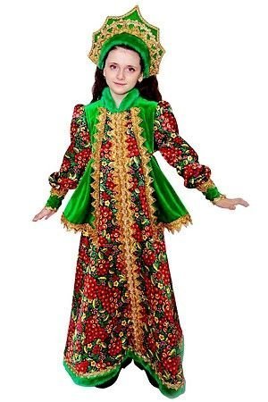 Карнавальный костюм Сударыня, рост 122 см, Батик