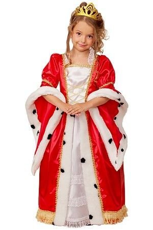 Карнавальный костюм Королева, рост 104 см, Батик