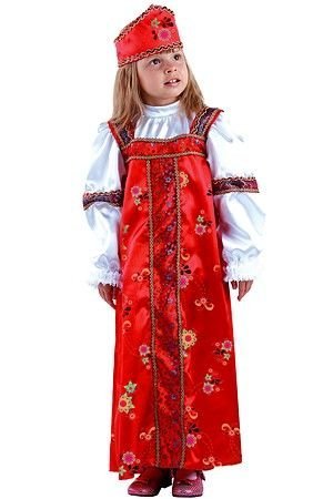 Детский карнавальный костюм Марья Искусница, рост 116 см, Батик
