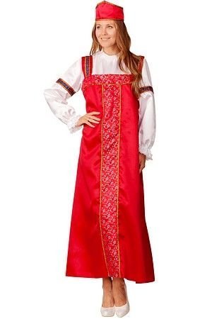 Карнавальный костюм для взрослых Марья-искусница, 44 размер, Батик