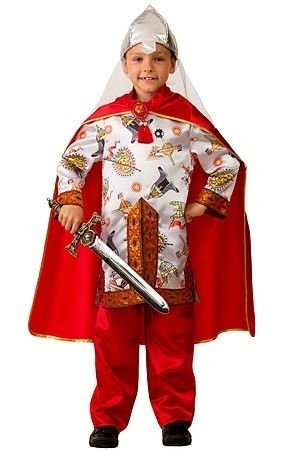 Карнавальный костюм Богатырь Сказочный, рост 104 см, Батик