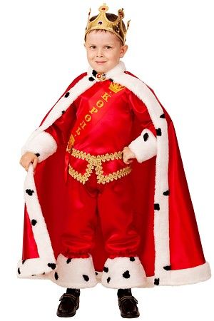 Карнавальный костюм Король Сказочный, рост 104 см, Батик