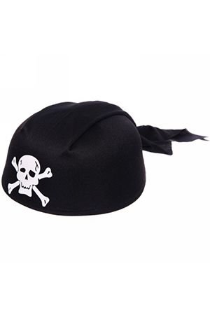 Карнавальная шапочка-бандана Пират, Serpantin