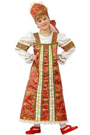 Карнавальный костюм Аленушка, рост 104 см, Батик