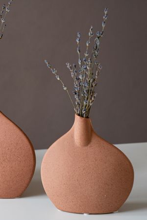 Дизайнерская керамическая ваза ЭЙМЕРАЙ, 17х16 см, Kaemingk