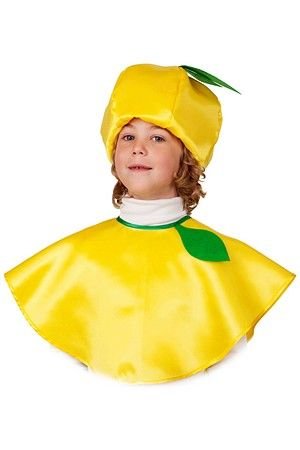 Детский карнавальный набор Лимон, рост 116 см, Батик