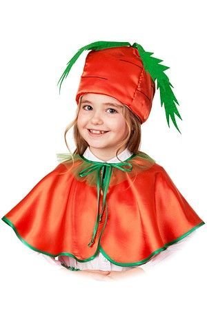 Детский карнавальный набор Морковка, рост 116 см, Батик