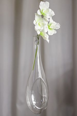 Подвесная настенная ваза РУДЖАДА, стекло, 30 см, Edelman