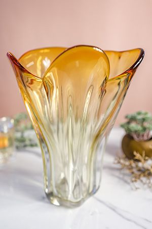 Стеклянная ваза МИЕЛЕ, 27 см, EDG