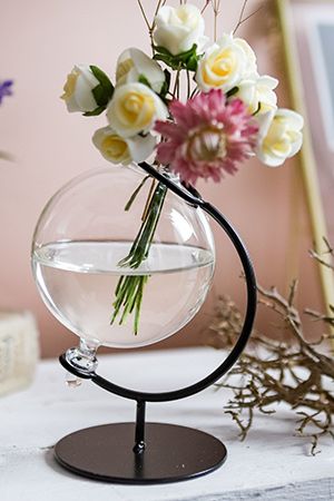 Стеклянная ваза для декора ALLA MODA, 14 см, 4 SEASONS