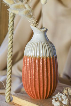 Фарфоровая ваза КАНЕЛЛА-ЛАТТЕ, 24 см, Kaemingk