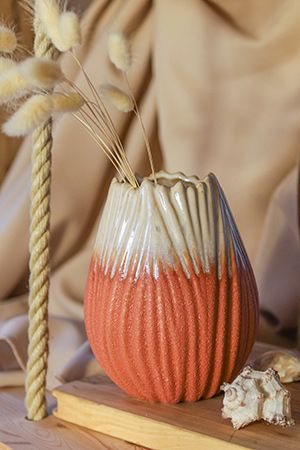 Фарфоровая ваза КАНЕЛЛА-ПАННА, 18 см, Kaemingk