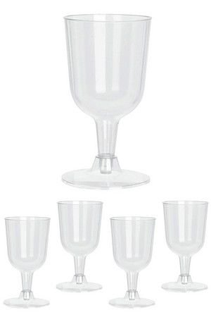 Пластиковые бокалы для вина СЭККО, 160 мл, 4 шт., Koopman International