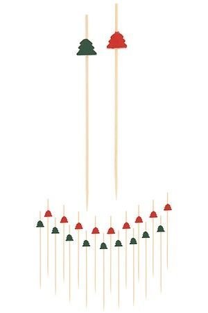 Набор шпажек для канапе ЕЛОВЫЙ ХОРОВОД, 12 см, 20 шт., Koopman International