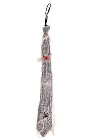 Карнавальный галстук СПАЙДЕР, текстиль, 62 см, Koopman International