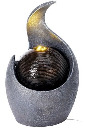 Декоративный фонтан ВИРГОЛА с подсветкой 38х24 см, Koopman International
