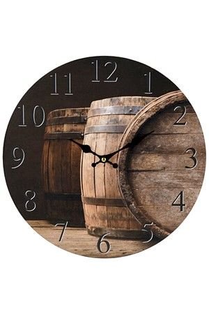 Настенные часы БИСТРО: ВИННЫЙ ПОГРЕБ, 33 см, Koopman International