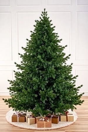 Искусственная елка Таежная, зелёная, хвоя ЛИТАЯ 100%, 210 см, Max CHRISTMAS