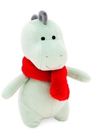 Мягкая игрушка Малыш Дино в красном шарфике, 20 см, ORANGE TOYS
