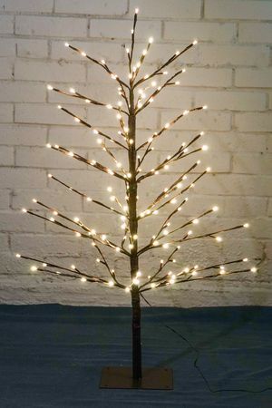 Декоративное светящееся дерево ГЛОУИНГ, 160 теплых белых LED-огней, 100 см, уличное, Peha Magic