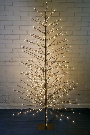 Декоративное светящееся дерево ГЛОУИНГ, 600 теплых белых LED-огней, 180 см, уличное, Peha Magic