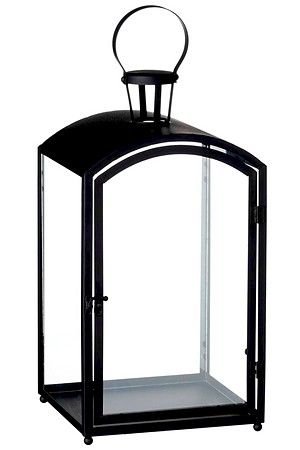 Декоративный фонарь-подсвечник ФЛЕКСОН, металл, чёрный, 45 см, Edelman