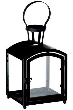 Декоративный фонарь-подсвечник ФЛЕКСОН, металл, чёрный, 30 см, Edelman