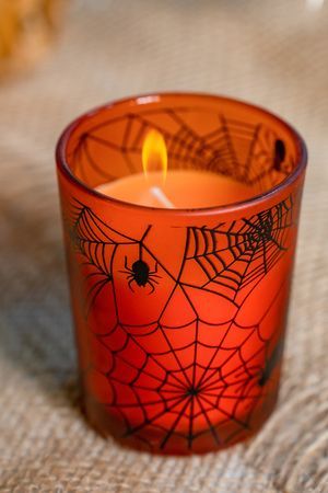 Декоративная свеча ФАЕР-ВЭБ, оранжевая, 7 см, Koopman International