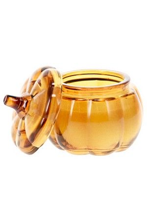 Свеча в шкатулке ХЭЛЛОУ-ГЛАСС, оранжевая, 9 см, Koopman International