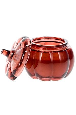 Свеча в шкатулке ХЭЛЛОУ-ГЛАСС, каштановая, 9 см, Koopman International