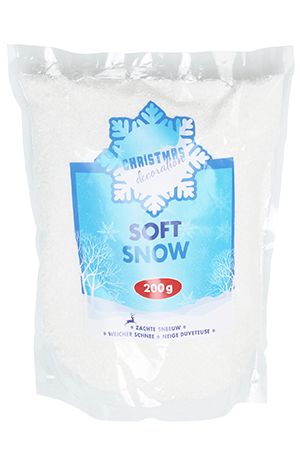 Искусственный снег СОФТ СНОУ, белый, 200 гр, Koopman International