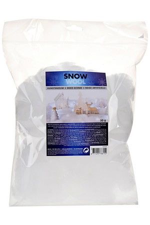 Искусственный снег, снежная вата УЛЛЕ, белый, 50 гр, Koopman International