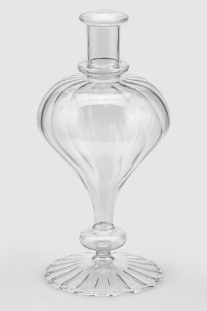 Стеклянная ваза-подсвечник ТЕНЕРЕЦЦА АРИОЗА, прозрачная, 30 см, EDG