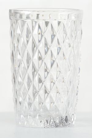 Стакан для воды БИГ РОКС в ромбик, стекло, прозрачный, 600 мл, Boltze