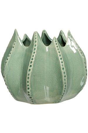 Декоративная ваза ТАНИС, керамика, 17х12 см, Kaemingk