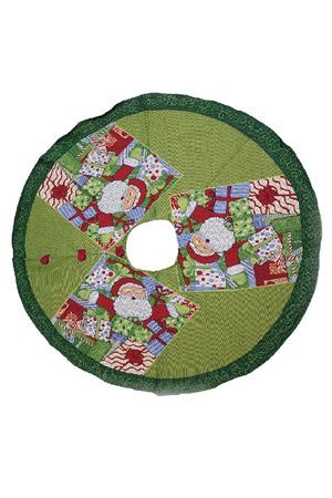 Юбка для декорирования основания ёлки ЩЕДРЫЙ САНТА, текстиль, 100 см, Due Esse Christmas