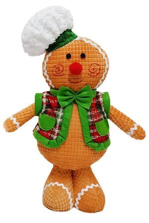 Мягкая игрушка МИСТЕР ДЭННИ, серия 'Плюшевые человечки', текстиль, 40 см, Due Esse Christmas