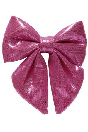 Декоративное украшение БАНТ 'ЧАРИС', текстиль, розовый, 15 см, Due Esse Christmas