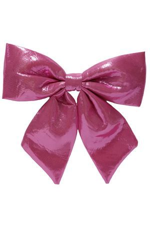 Декоративное украшение БАНТ 'ЧАРИС', текстиль, розовый, 28 см, Due Esse Christmas