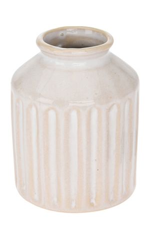 Декоративная ваза ЛОРИН, керамика, белый, 10 см, Koopman International