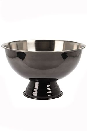 Чаша для охлаждения шампанского/крюшонница  АРДЕН, сталь, чёрный, 40х25 см, Koopman International