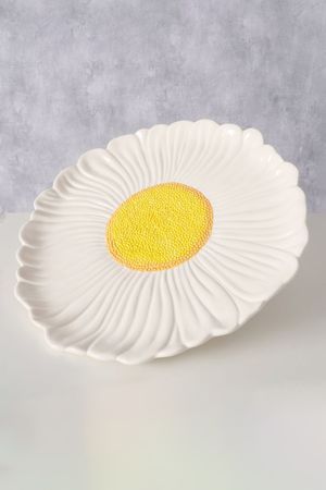 Сервировочное блюдо РОМАШКА, керамика, 31 см, Boltze