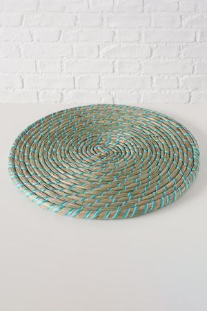 Плетёный плейсмат ГРИНДИ, ротанг, 35 см, Boltze