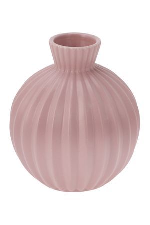 Декоративная ваза ФИОНА малая, керамика, розовая, 12 см, Koopman International