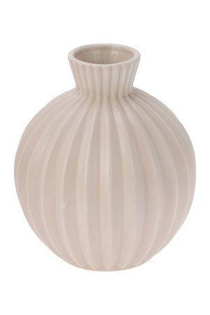 Декоративная ваза ФИОНА малая, керамика, песочная, 12 см, Koopman International
