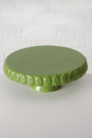 Декоративное блюдо для торта ФРЕШЛИ, керамика, 25 см, Boltze